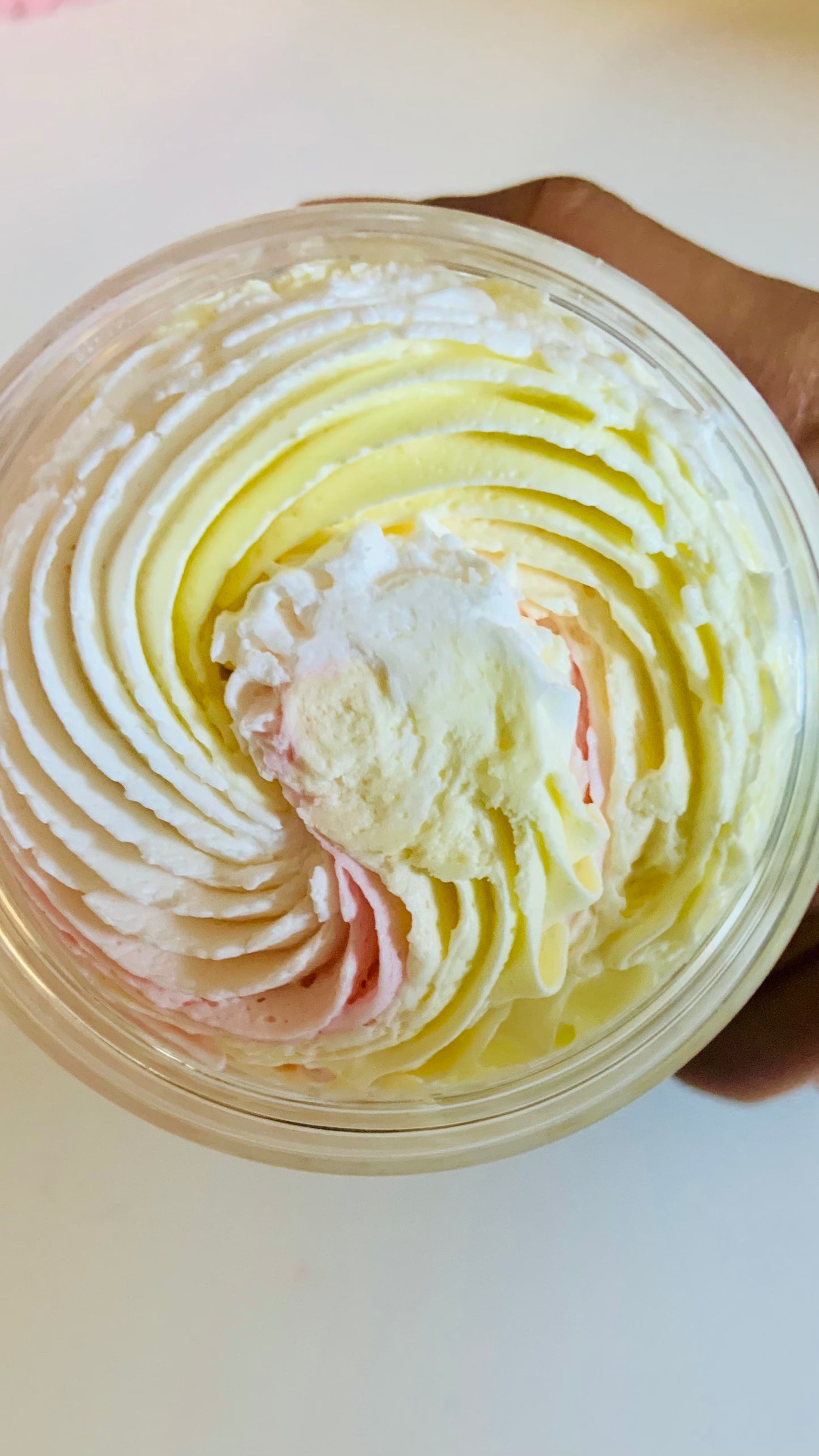Banana split whipped body butter